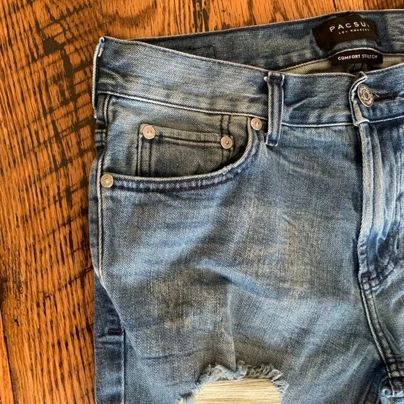 Pacsun jeans, comfort stretch skinny cropped - Picture 4 of 8